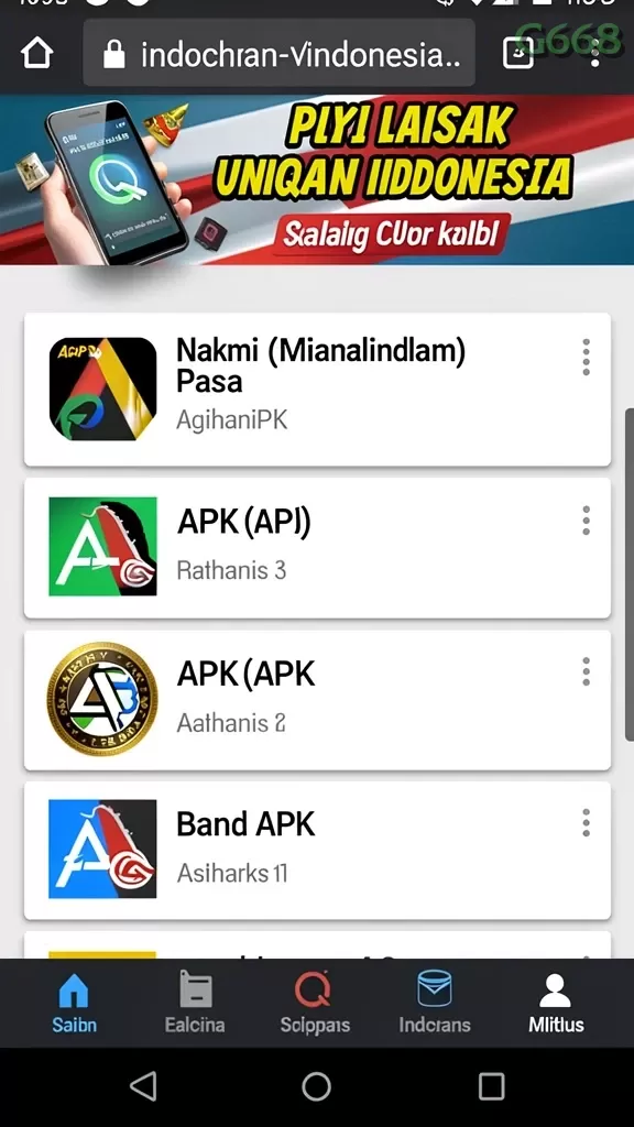 Screenshot Raja9 nomor 1